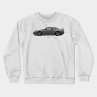 SKYLINE GTR R32 Grey Crewneck Sweatshirt